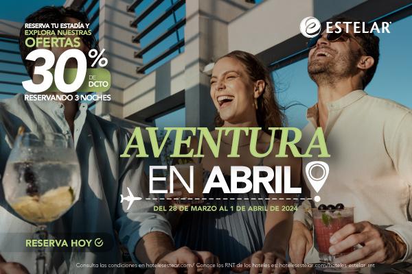 Aventura en Abril 30% off ESTELAR Apartamentos Barranquilla Barranquilla